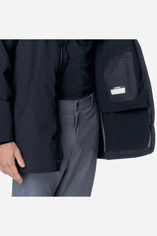 Duke Bonded parka uomo media in nylon