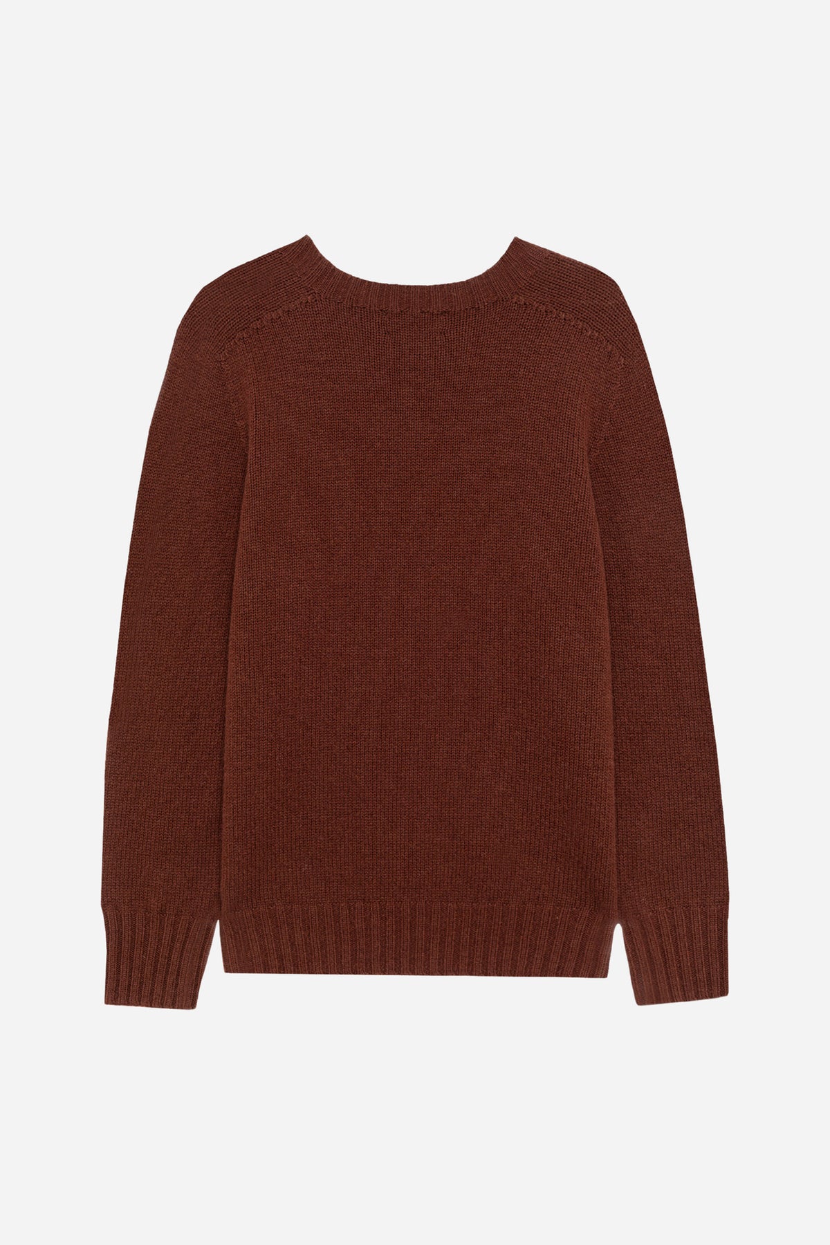 Pullover Roy Roger'S lana merino regular fit - Marrone