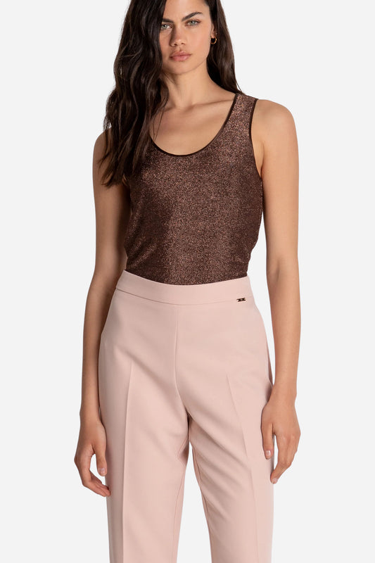 Fracomina Pantalone regular in tessuto stretch