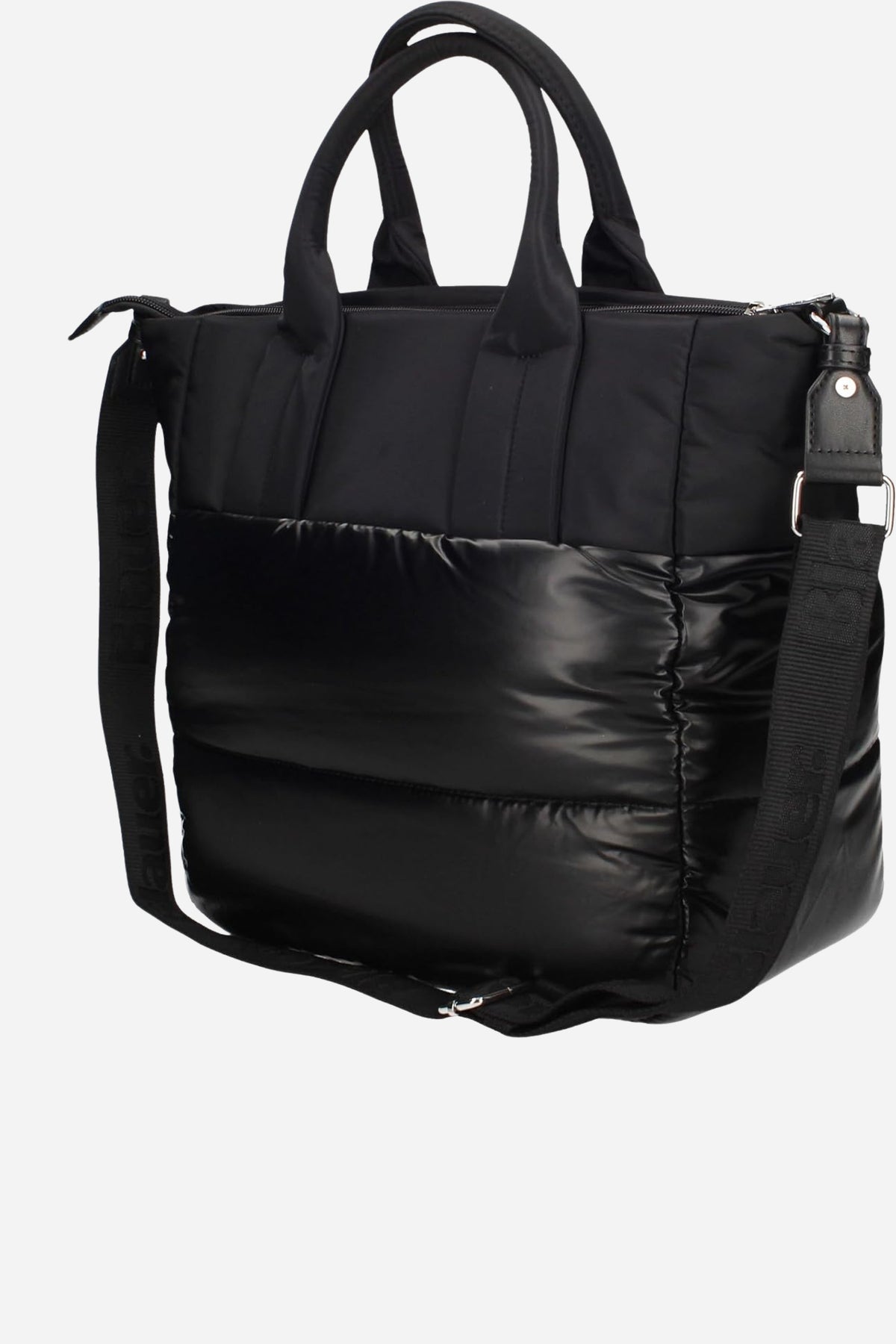 Borsa Blauer grande a mano a tracolla in tessuto
