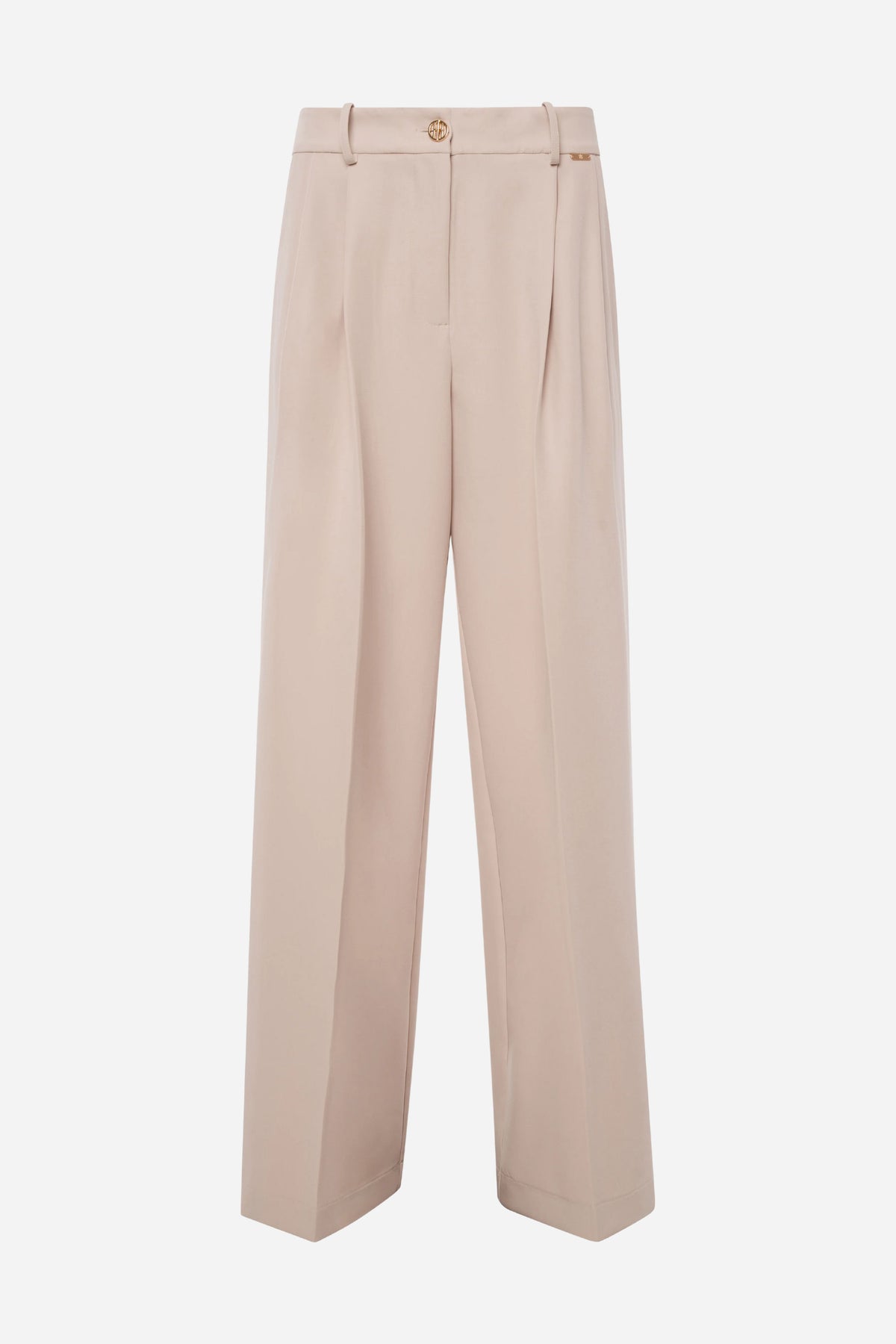 Pantalone wide a palazzo vita regolare Fracomina