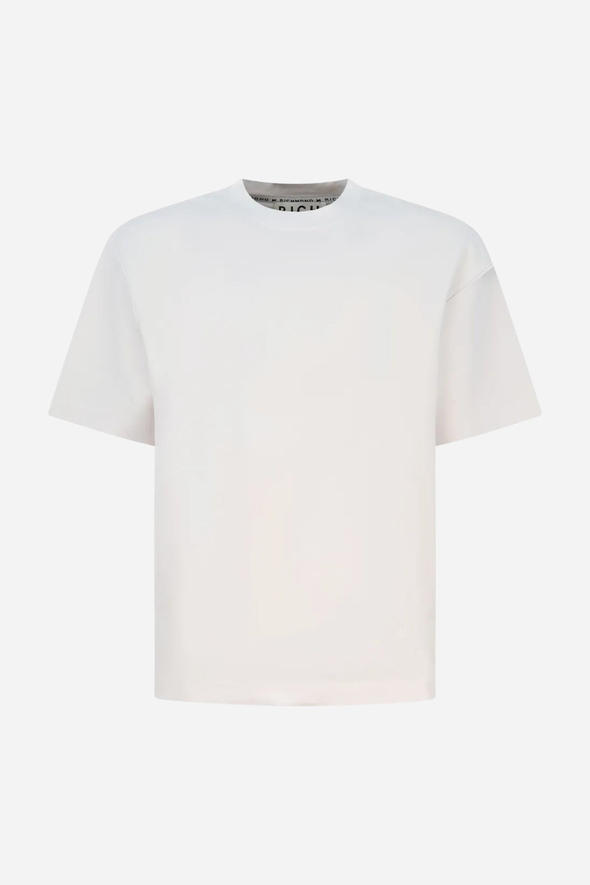 T-shirt over girocollo cotone lycra
