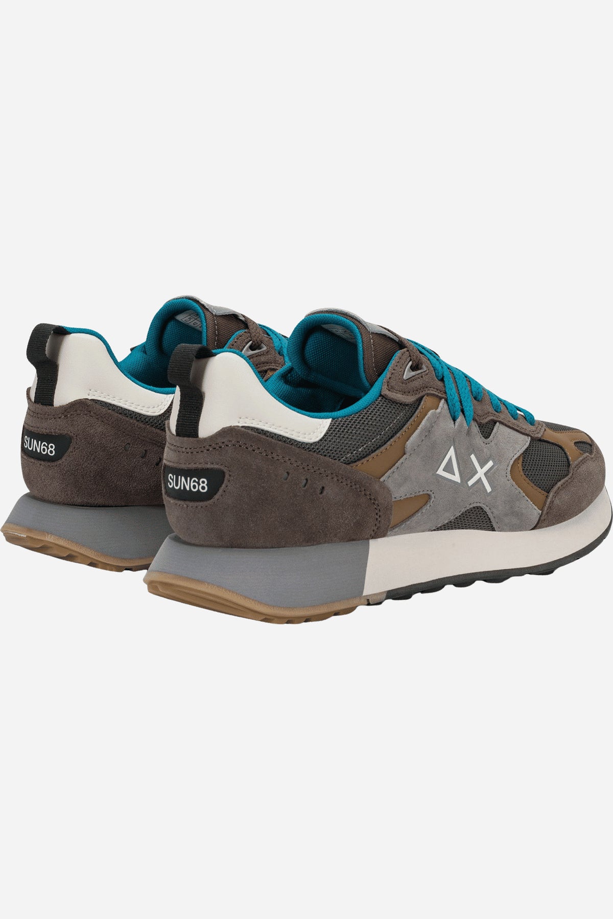 Sneaker Jaki Outdoor uomo in suede e nylon