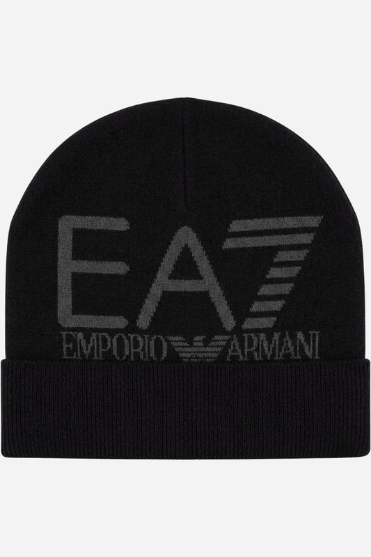 Beanie Visibility berretto EA7 jacquard