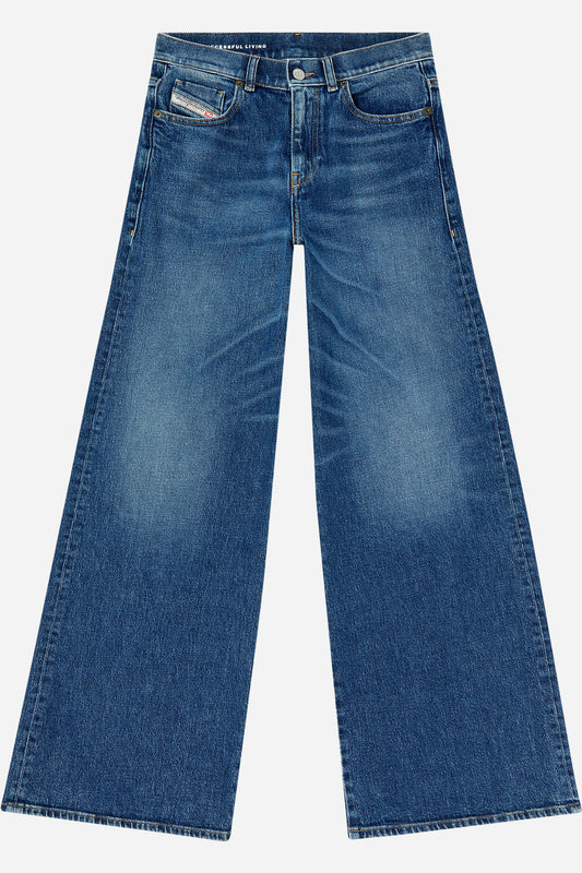 Jeans 1978 D-Akemi flare vita media donna
