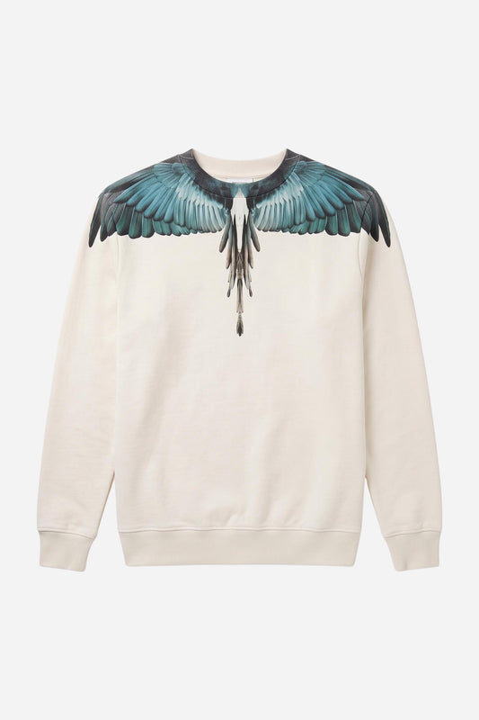 Felpa County Of Milan logo wings cotone