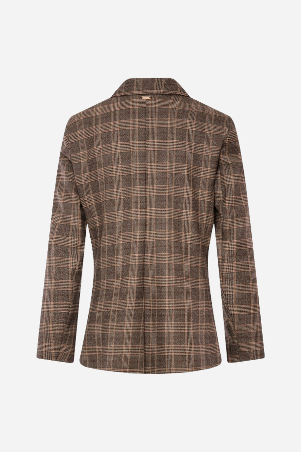 Blazer regular Principe di Galles Fracomina