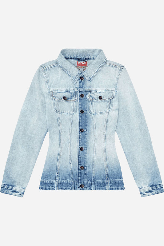 Diesel Giacca trucker denim a clessidra