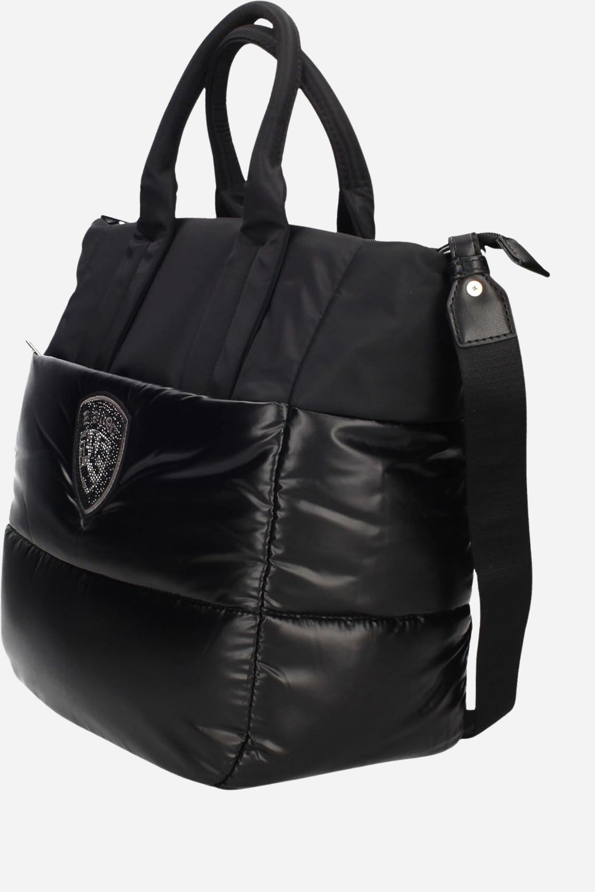 Borsa Blauer grande a mano a tracolla in tessuto