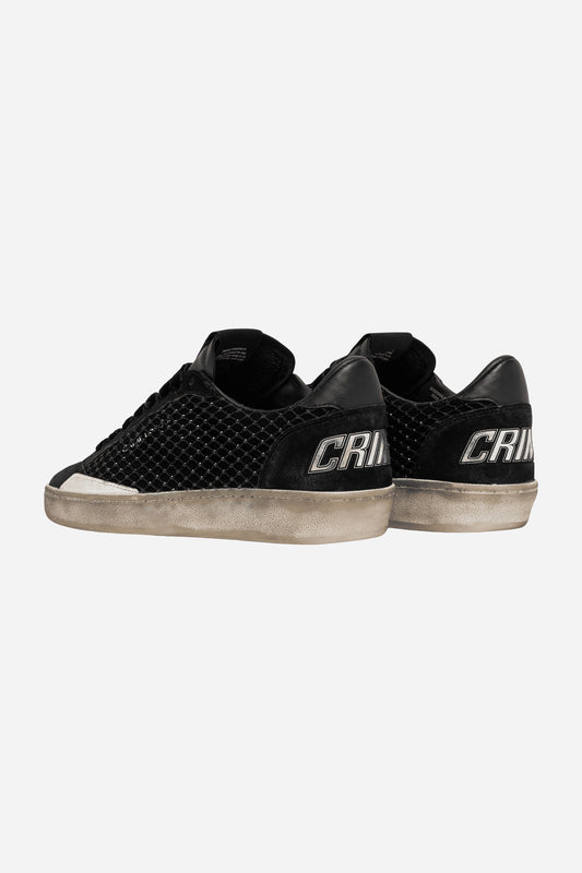 Chelsea sneaker suede strass