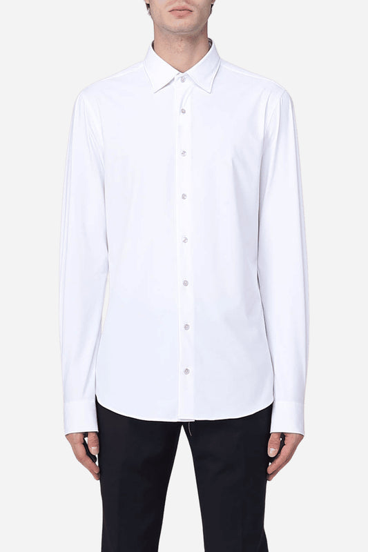 Camicia Classica Michael Kors slim sintetica