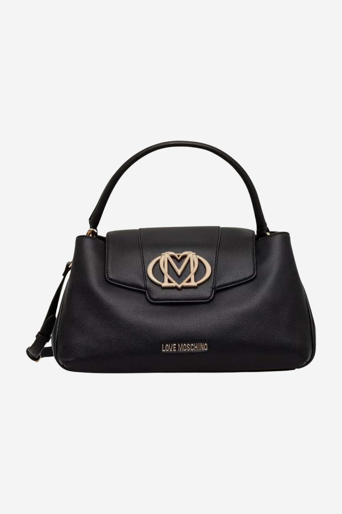 Love Moschino Borsa a tracolla compatta liscia