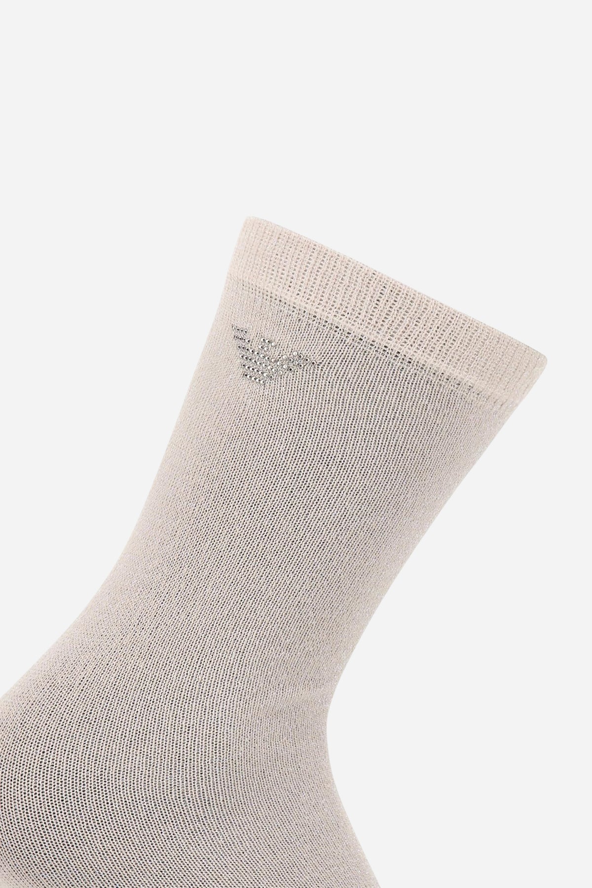 Emporio Armani calzini corti lurex donna