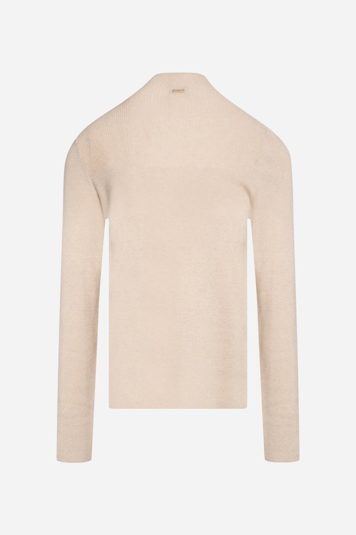 Maglia Fracomina regular collo alto lana lurex
