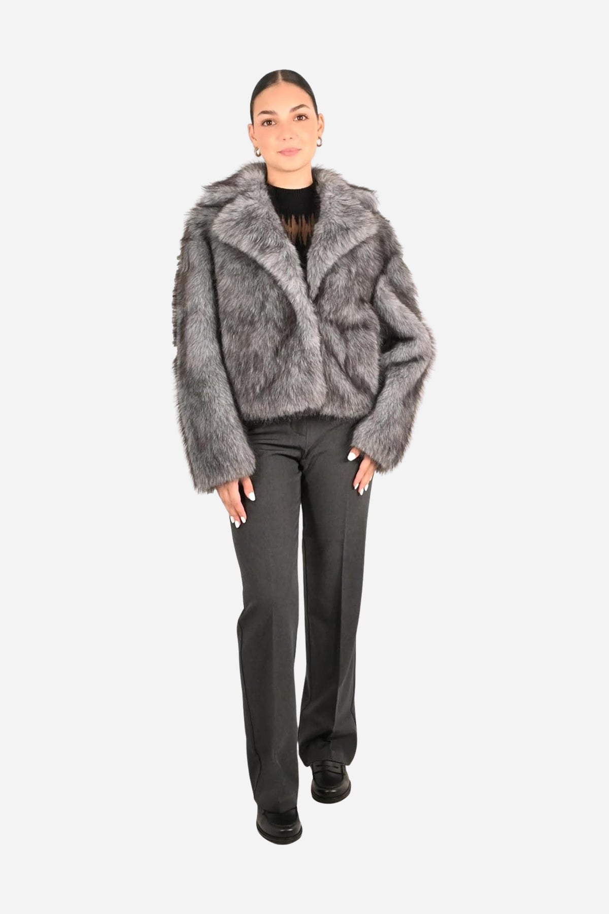 Cappotto Molly Bracken donna in tessuto