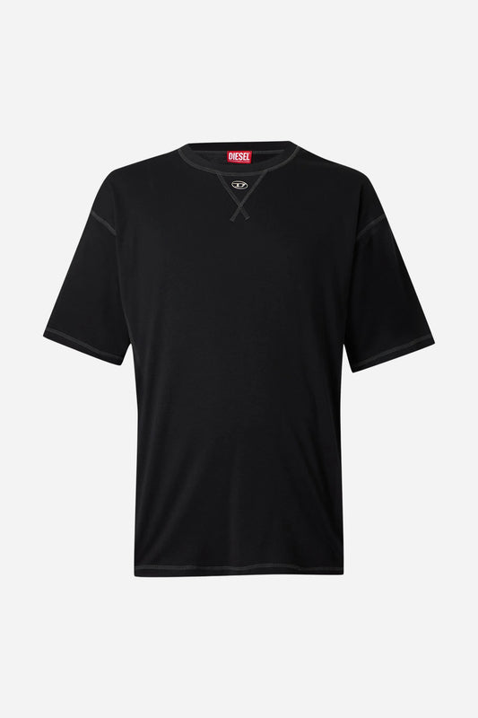 Diesel T-shirt basic borchie decorative cotone