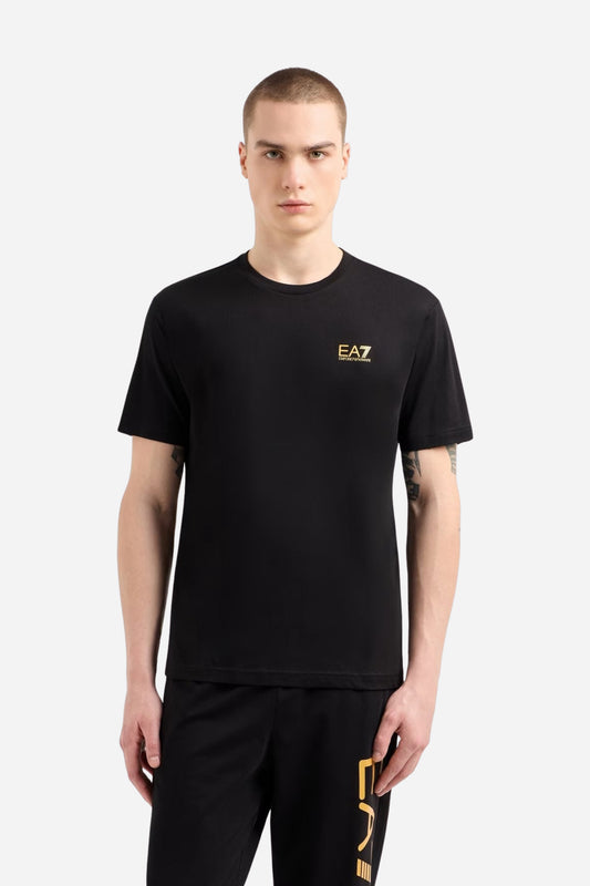 T-shirt EA7 uomo jersey cotone regular