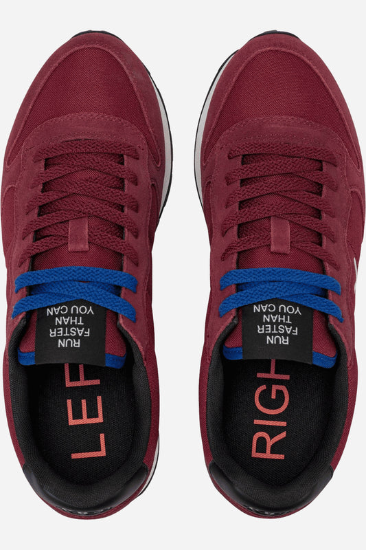 Sneaker Tom uomo in nylon e suede