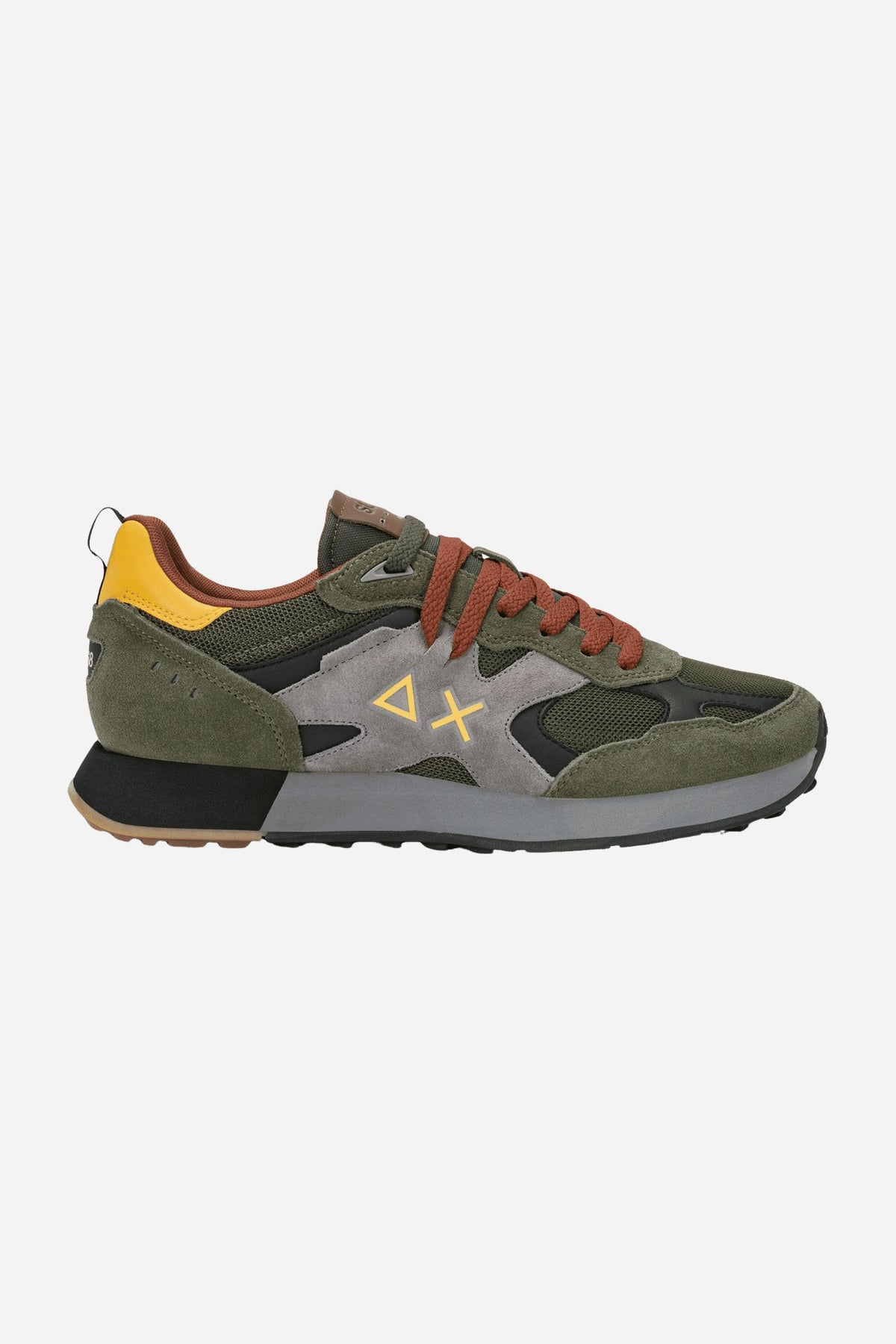 Sneaker Jaki Outdoor uomo in suede e nylon