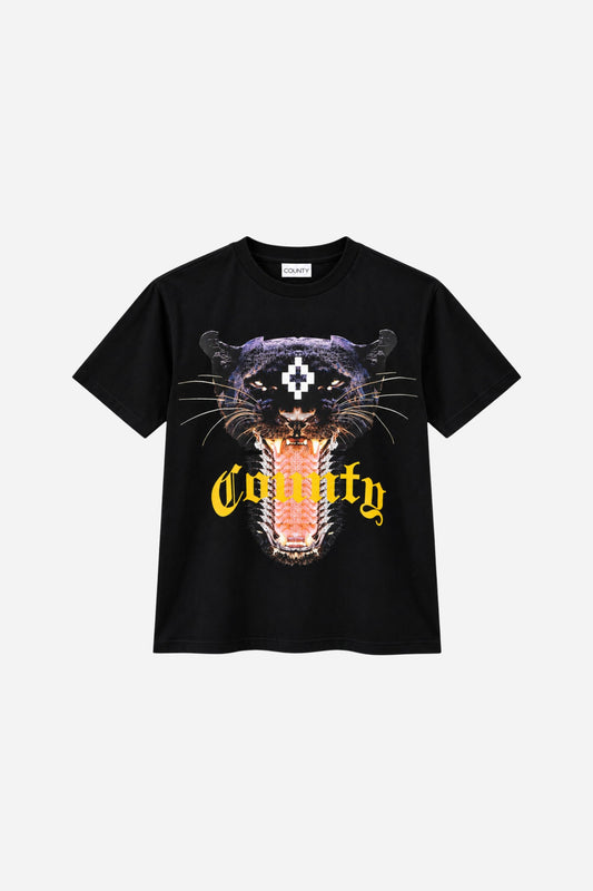T-shirt County of Milan in cotone - Nero