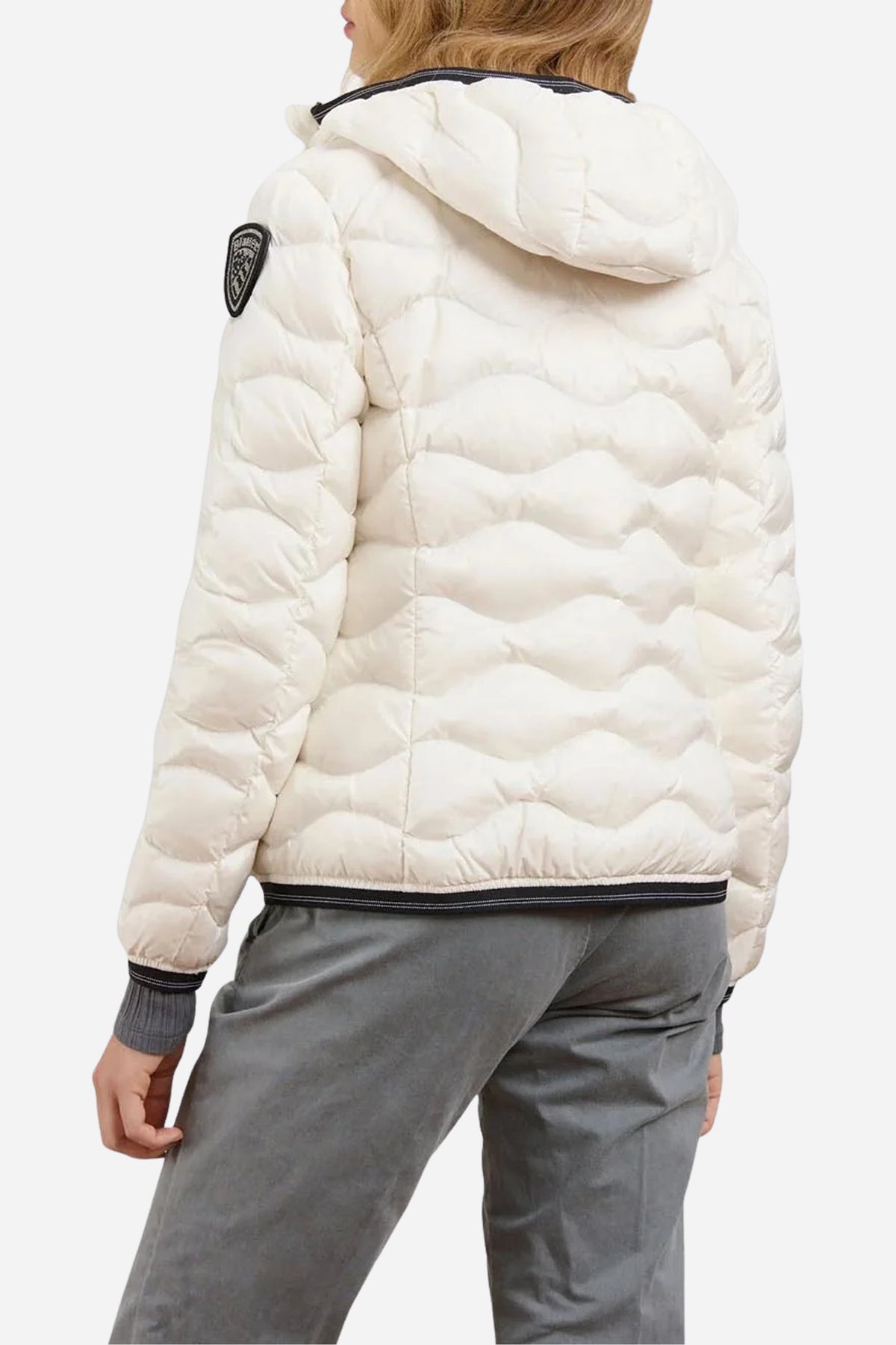 CAMELIA Blauer Giubbino Donna