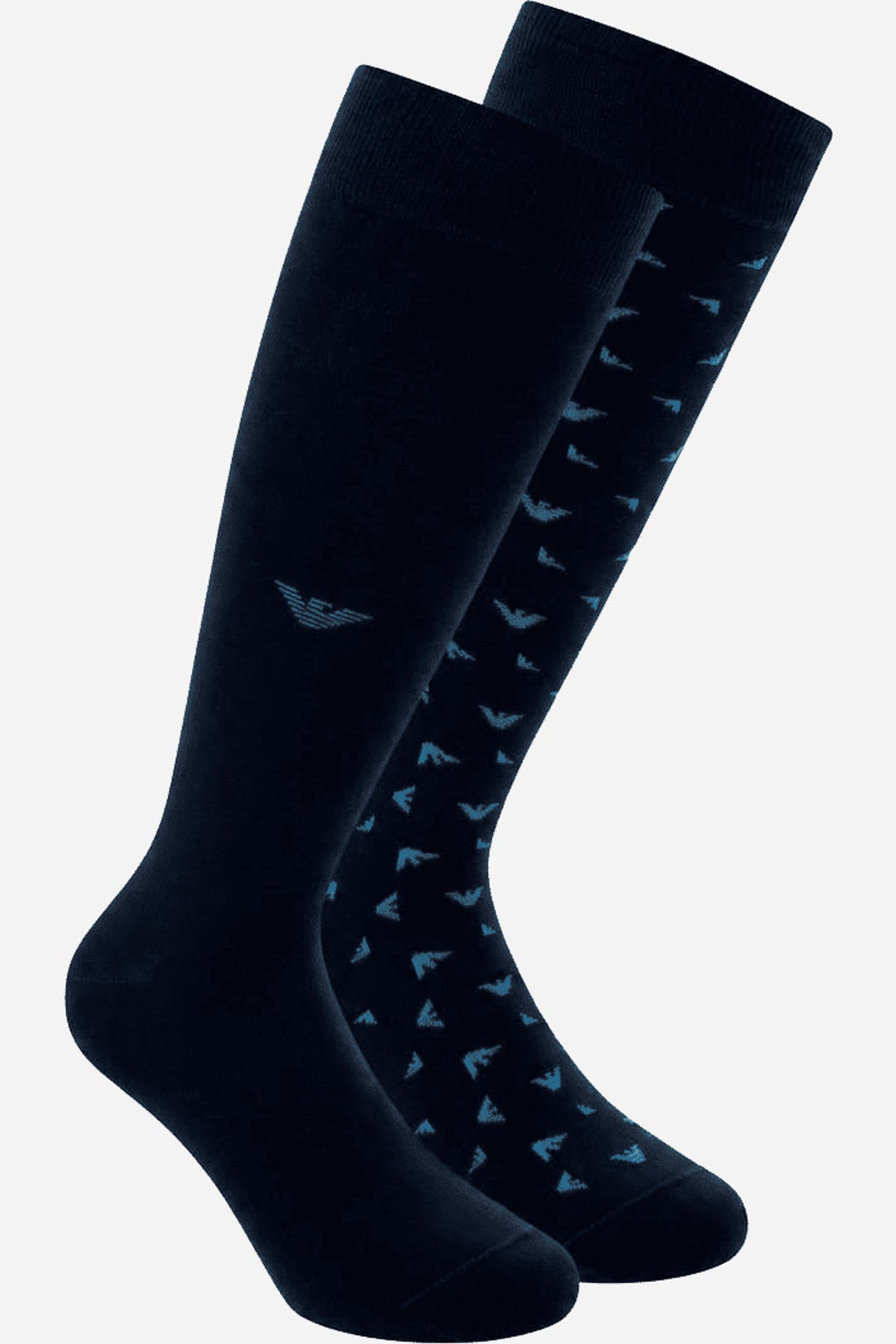 Calze lunghe uomo 2-pack allover eagle