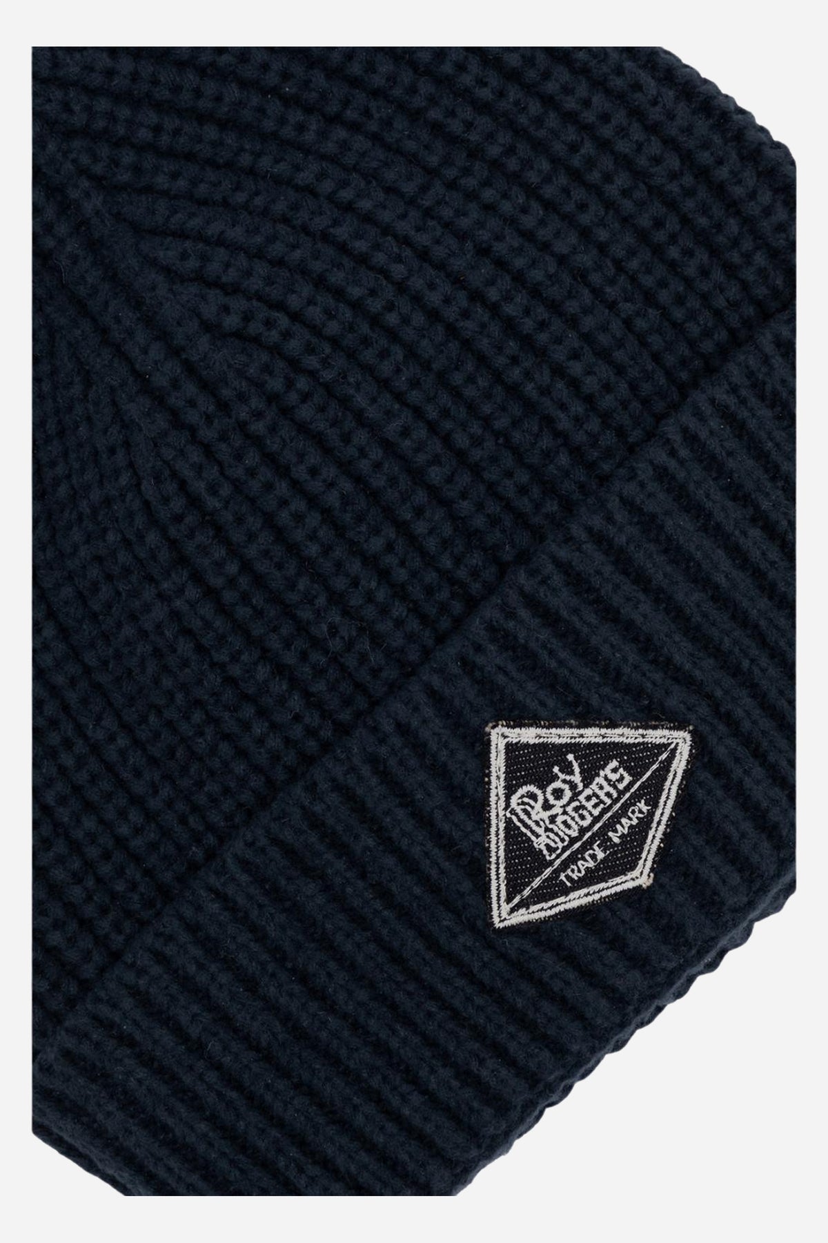 Roy Roger's Cappello beanie in maglia a coste