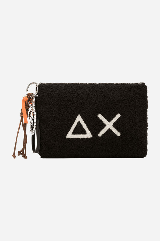 Pochette SUN68 mini da polso in teddy