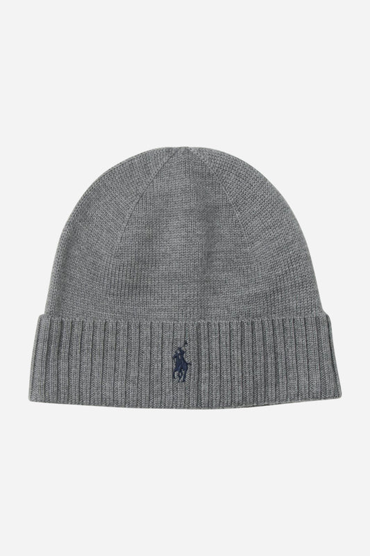Berretto Polo Ralph Lauren in lana elasticizzato