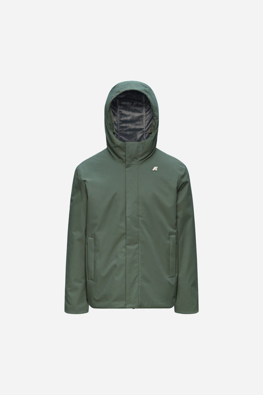 Giacca Jacko Twill corta imbottita impermeabile