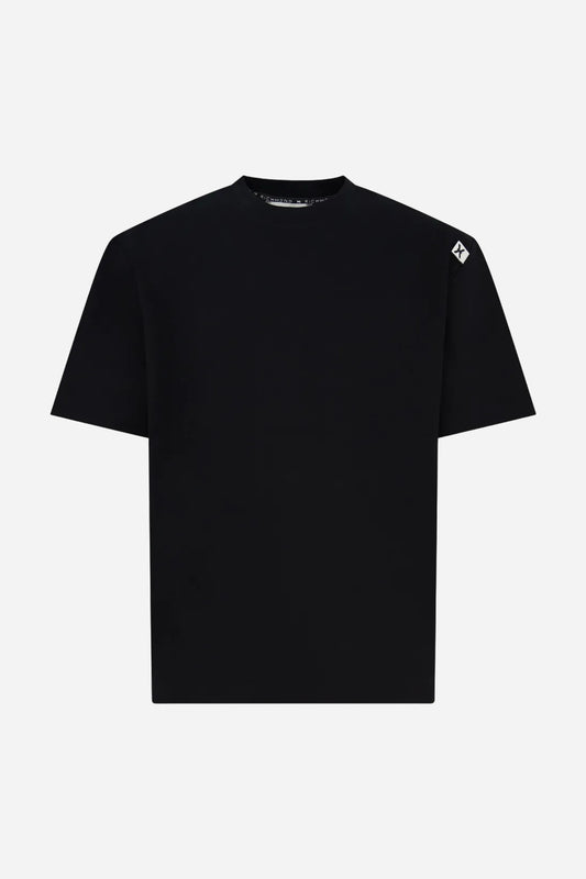 T-shirt over girocollo cotone lycra