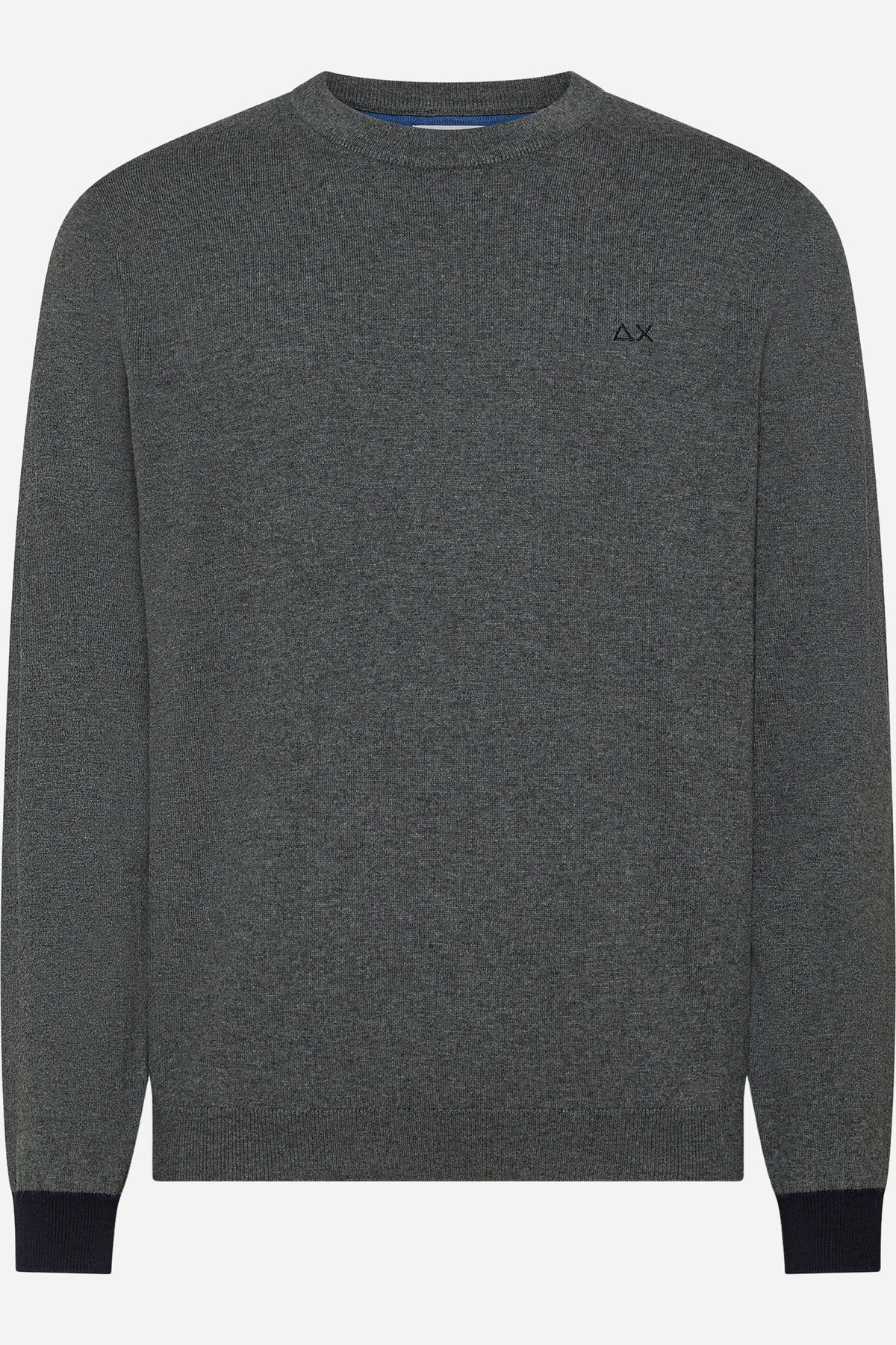 Maglia Sun68 girocollo misto lana cotone