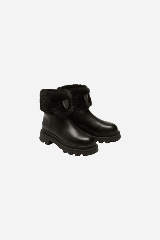 Stivaletto Kimmel10 in pelle nappa platform