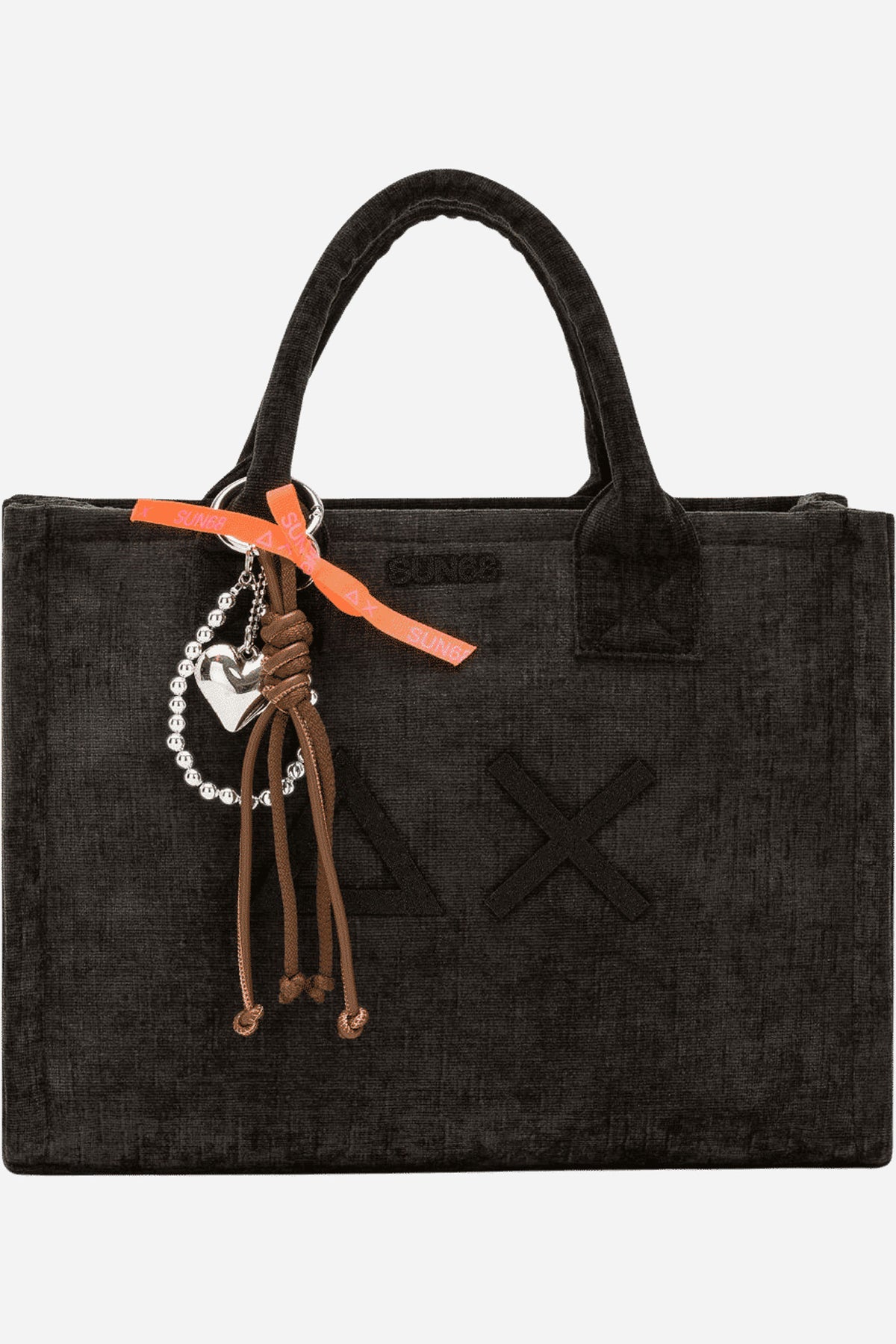 Cali Shopping bag media in velluto