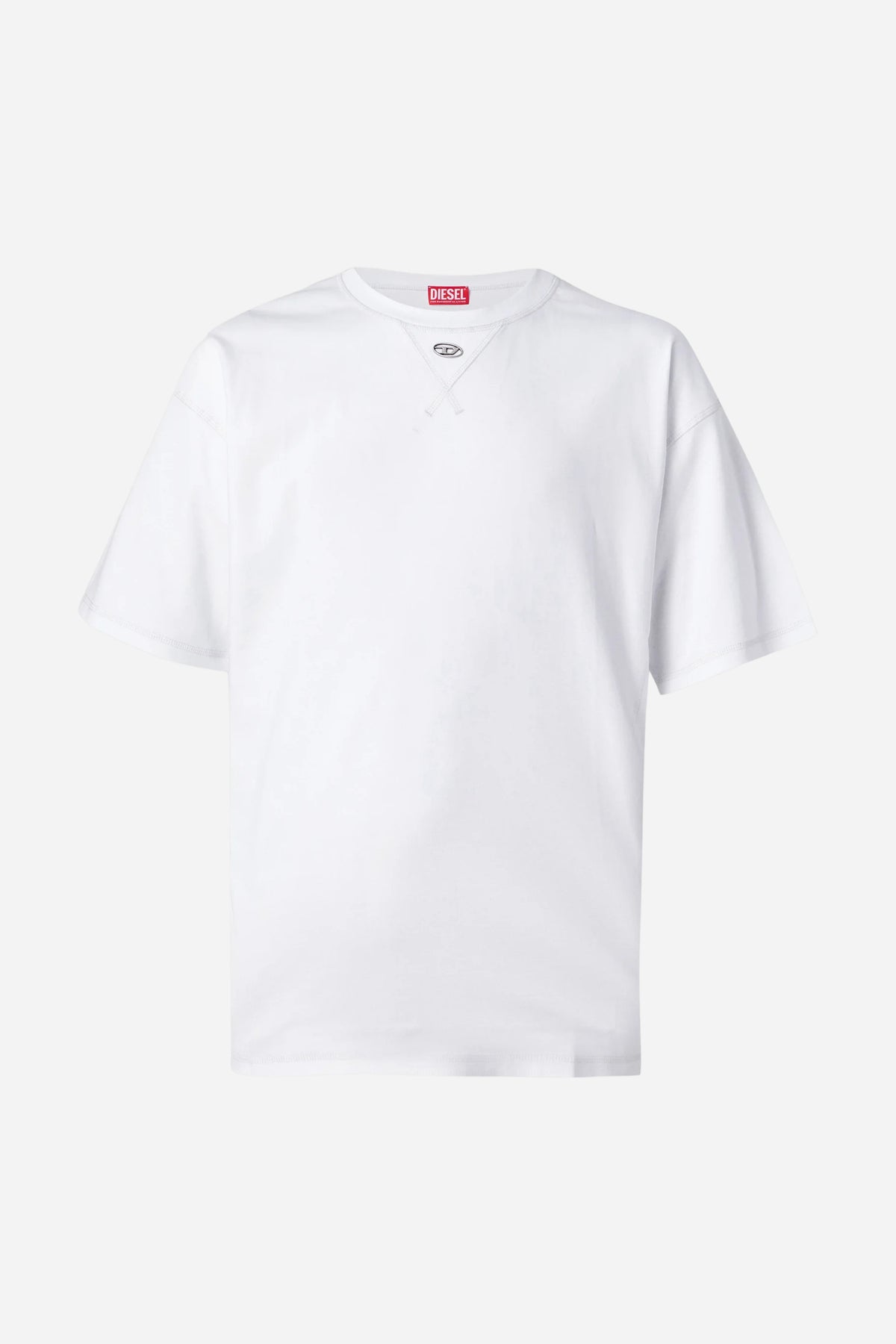 Diesel T-shirt basic borchie decorative cotone