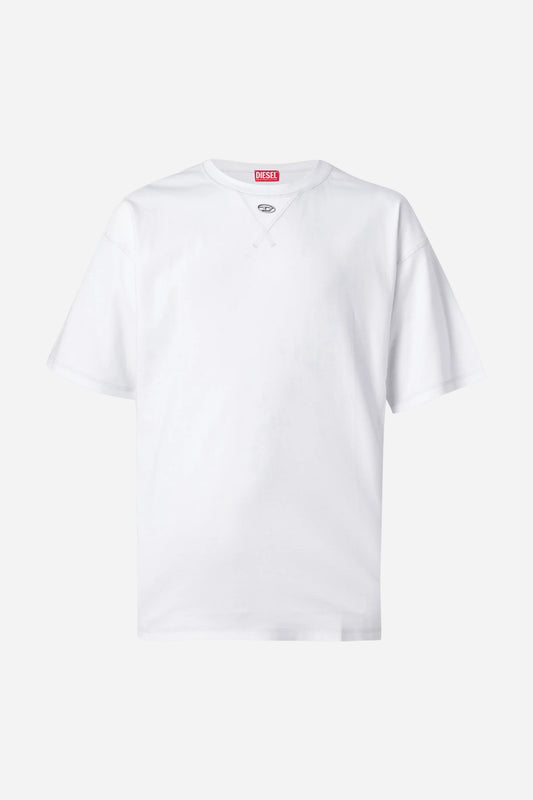 Diesel T-shirt basic borchie decorative cotone