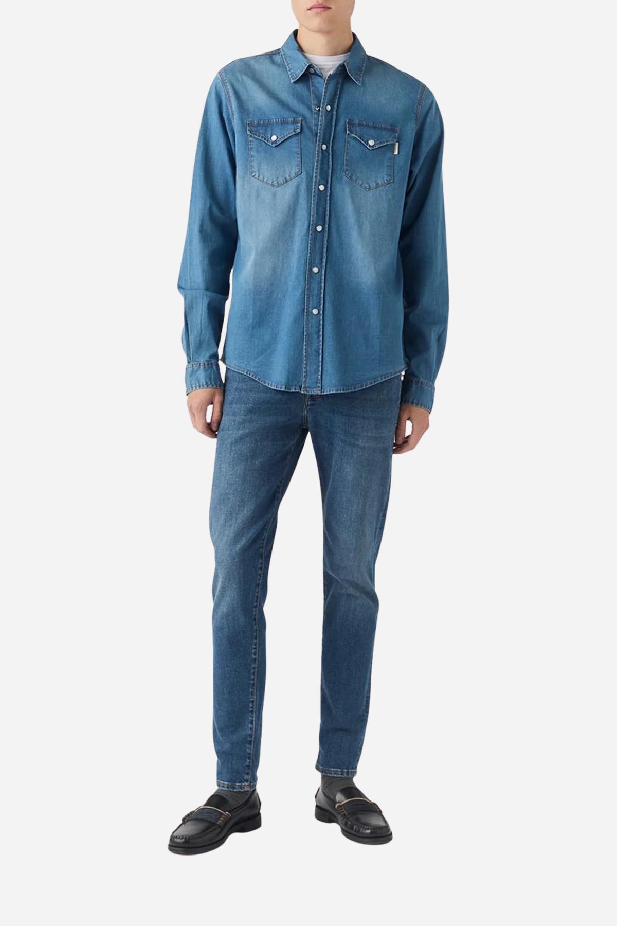 Jeans Roy Roger's slim fit in cotone