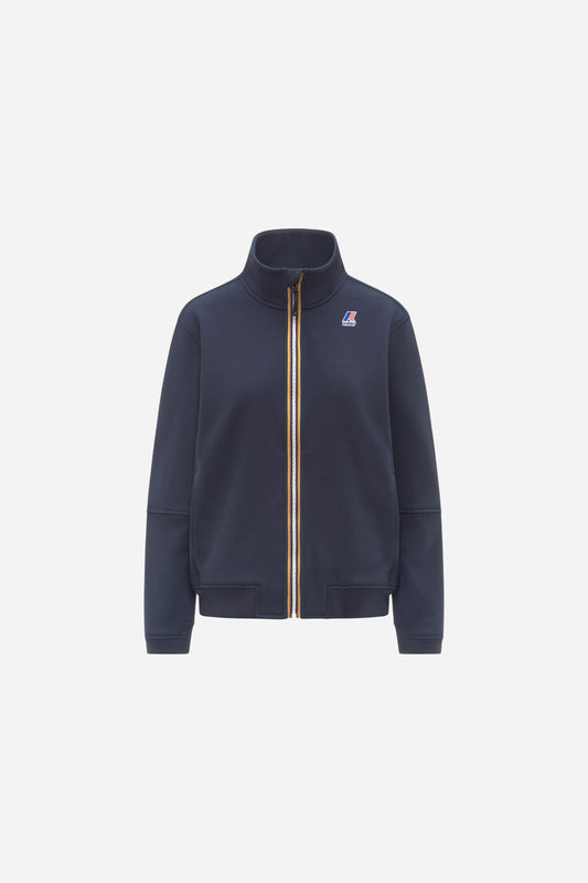 Pepin felpa full zip collo alto unisex