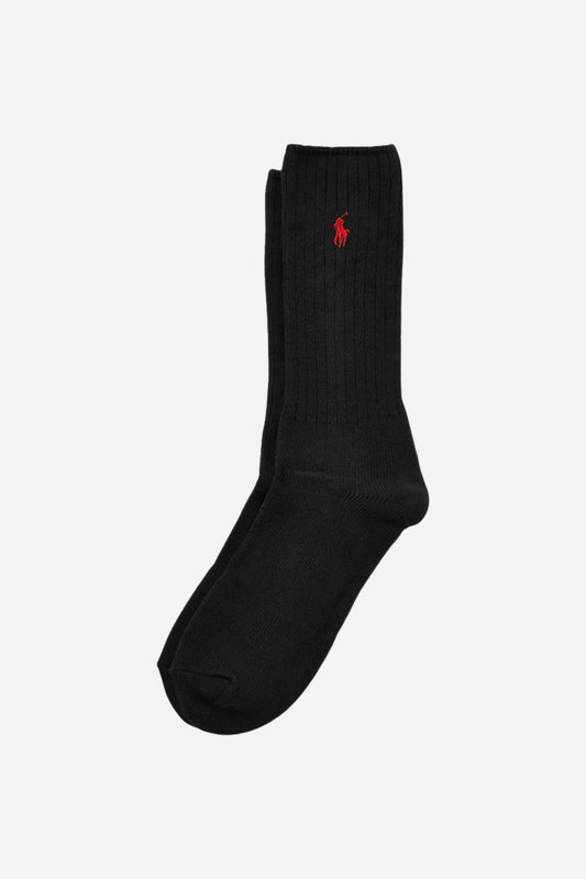 Calze sportive misto cotone pony ricamato