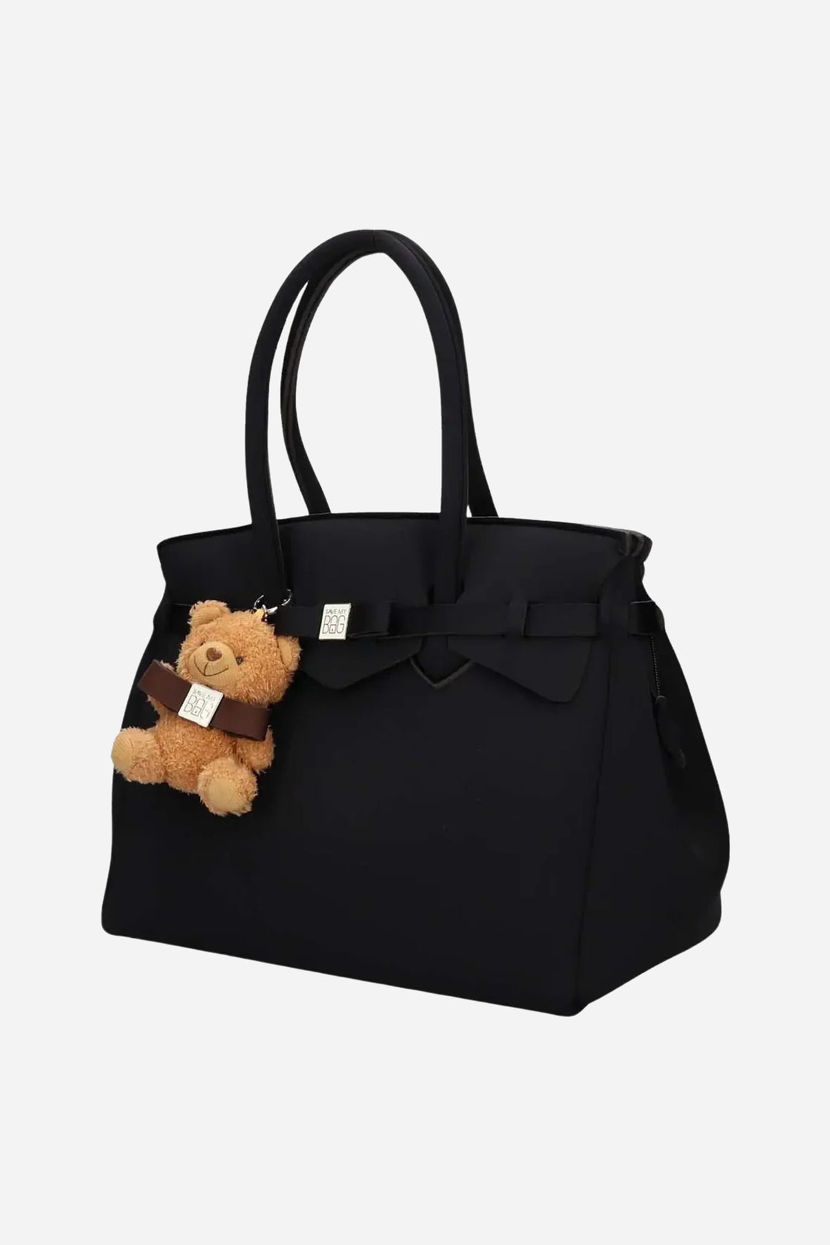 Miss Borsa shopping large in lycra - Nero