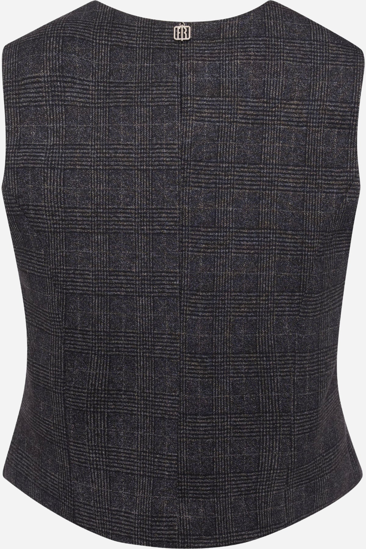 Gilet slim Principe di Galles Fracomina
