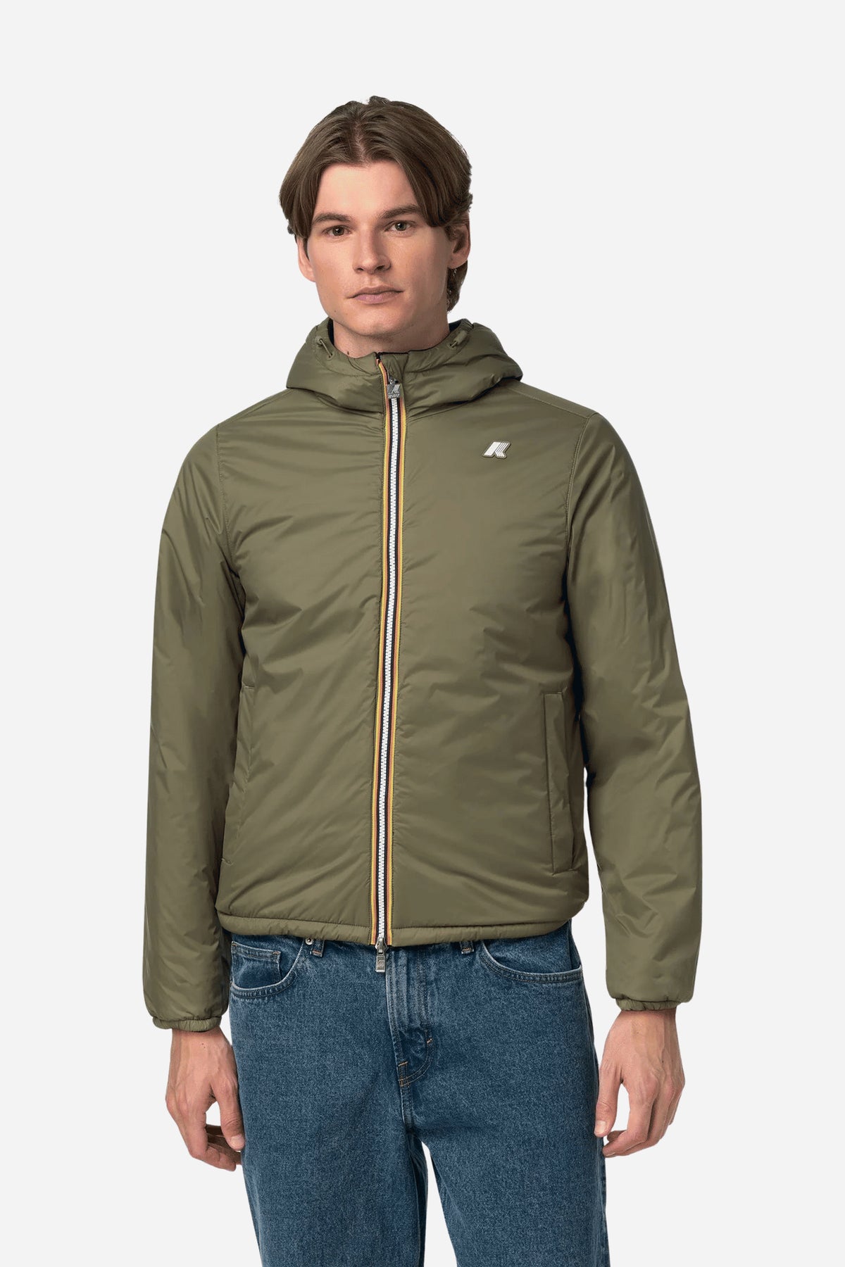 Jack Spacer Nylon Double giacca corta reversibile